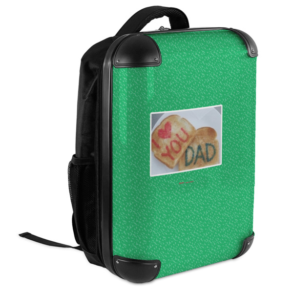 Custom Design - 18" Hard Shell Backpacks - ANGLED VIEW