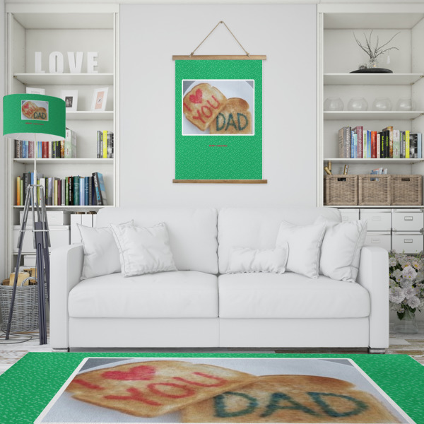 Custom Design - Wall Hanging Tapestry - Portrait - In Context