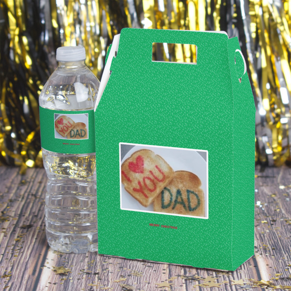 Custom Design - Gable Favor Box - In Context