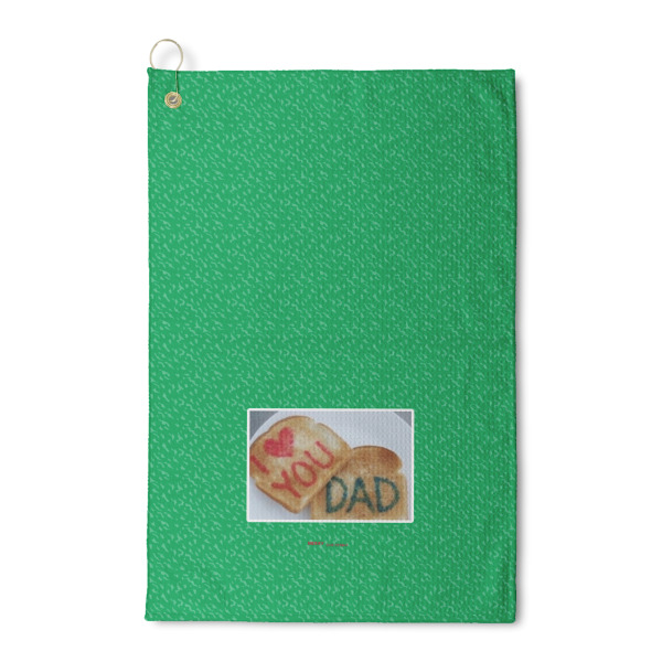 Custom Design Your Own Waffle Weave Golf Towel