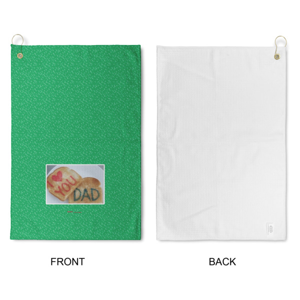 Custom Design - Waffle Weave Golf Towel - Approval