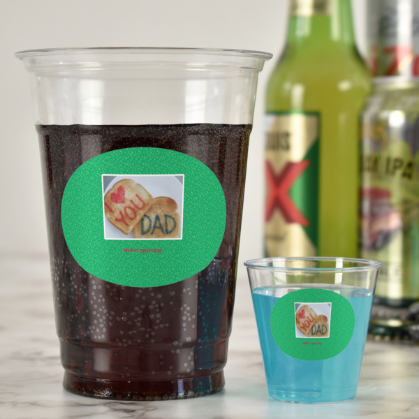 Custom Design - 16oz Party Cup & Plastic Shot Glass - In Context