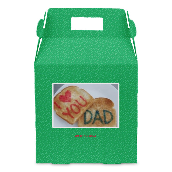 Custom Design - Gable Favor Box - Front