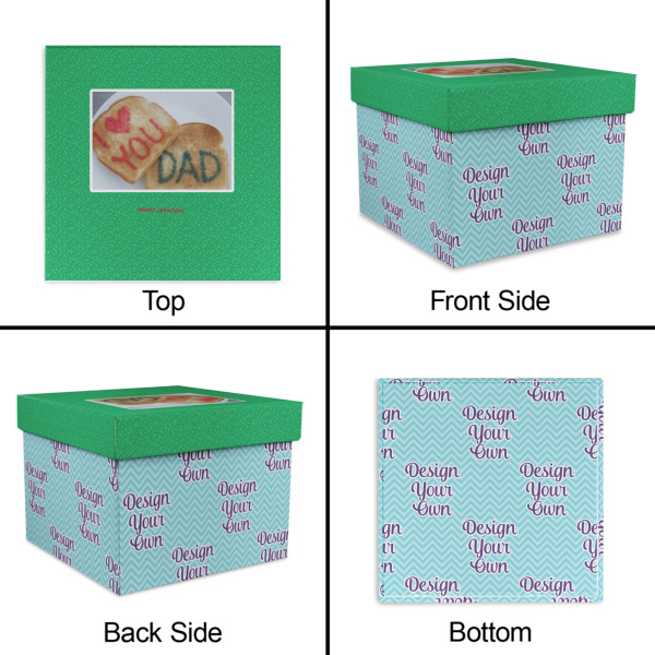 Custom Design - Gift Boxes with Lid - Canvas Wrapped - XX-Large - Approval