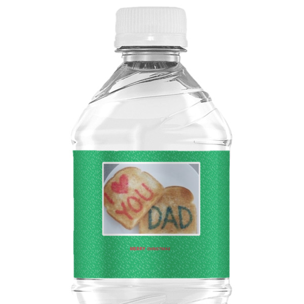 Custom Design - Water Bottle Label - Single Front