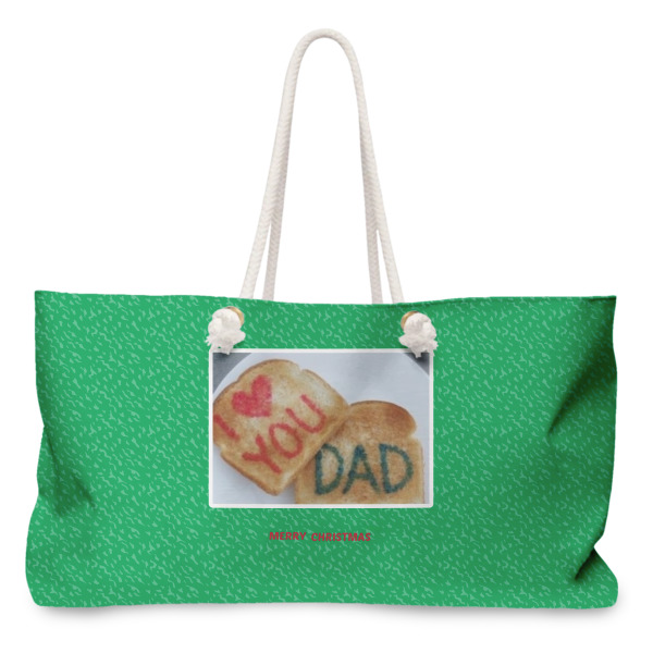 Custom Design Your Own Large Tote Bag with Rope Handles