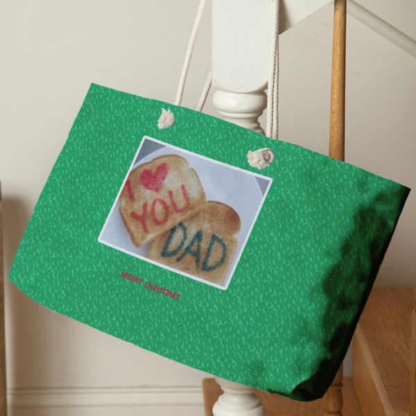 Custom Design - Large Rope Tote - Life Style