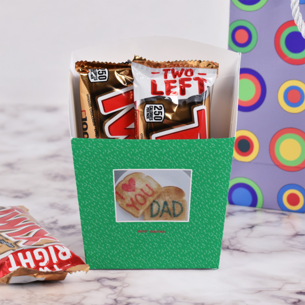 Custom Design - French Fry Favor Box - w/ Treats View