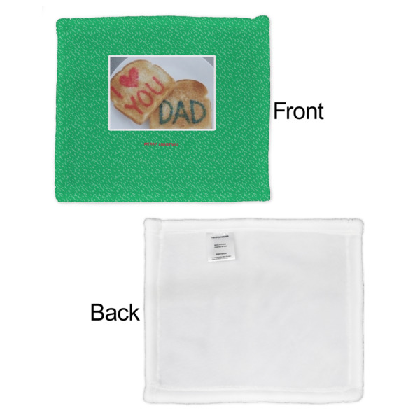 Custom Design - Security Blanket - Front & White Back View