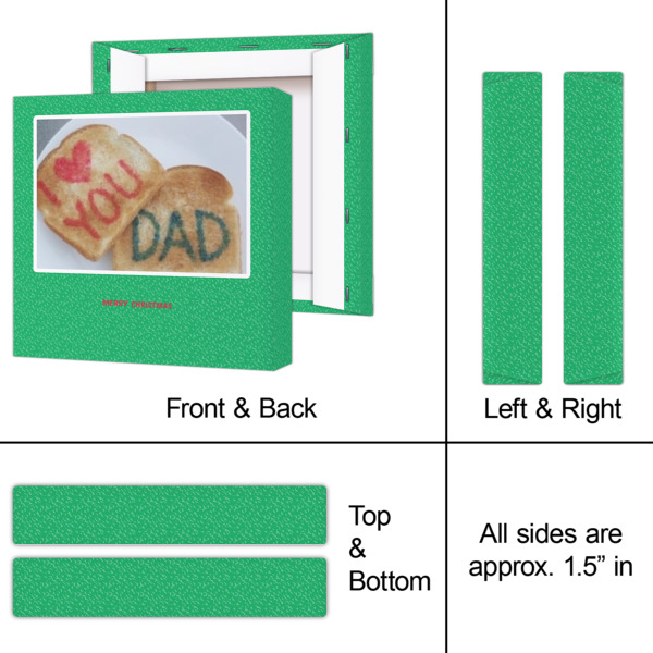 Custom Design - 8x8 - Canvas Print - Approval