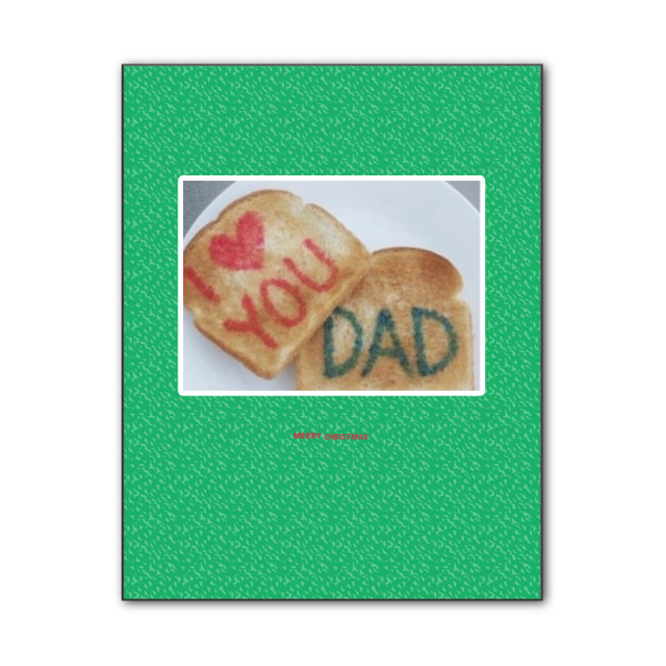 Custom Design Your Own Wood Print - 11" x 14"