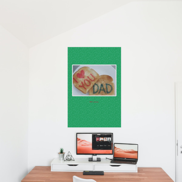 Custom Design - 24x36 - Matte Poster - On the Wall