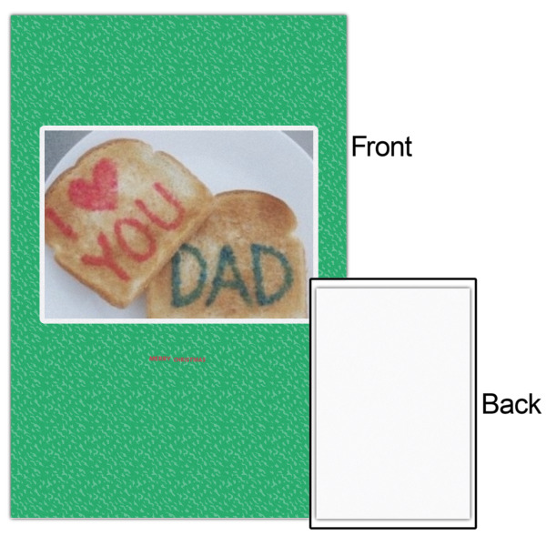 Custom Design - 24x36 - Matte Poster - Front & Back