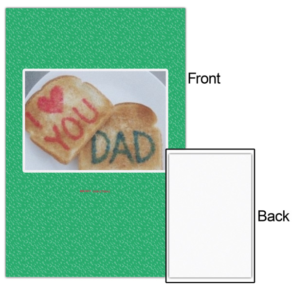 Custom Design - 20x30 - Matte Poster - Front & Back