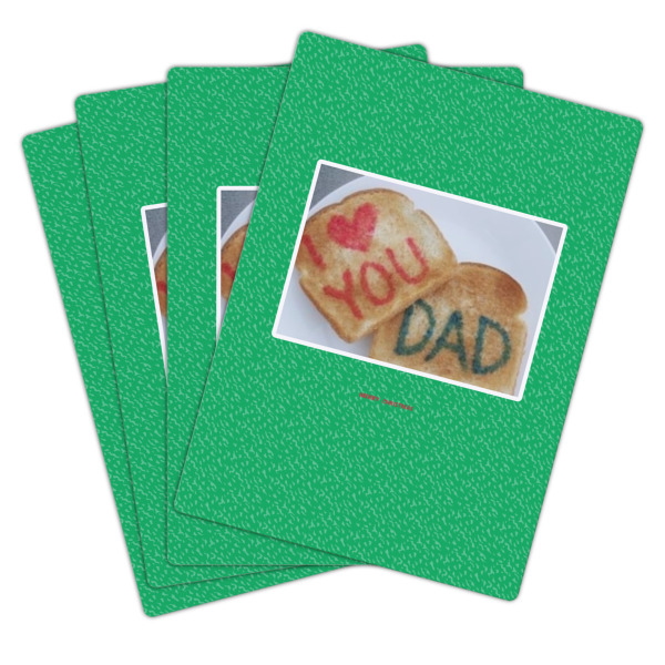 Custom Design - Playing Cards - Hand Back View