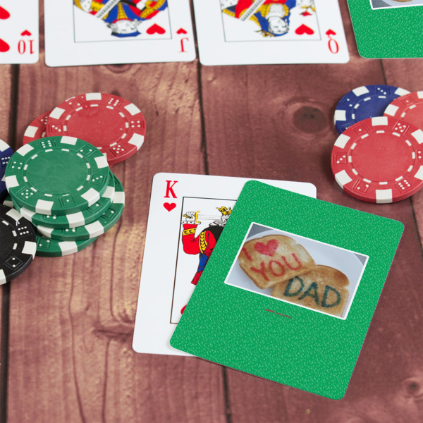 Custom Design - On Table with Poker Chips