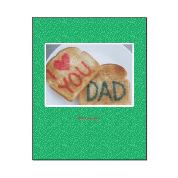 Custom Design Your Own Wood Print - 16" x 20"