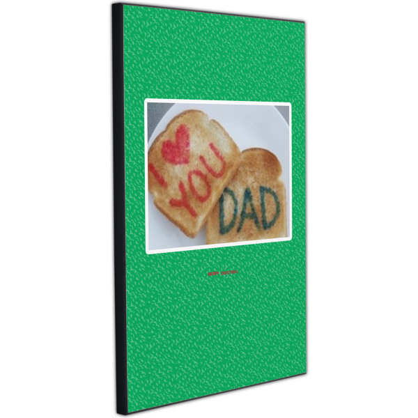 Custom Design - 20x30 Wood Print - Angle View