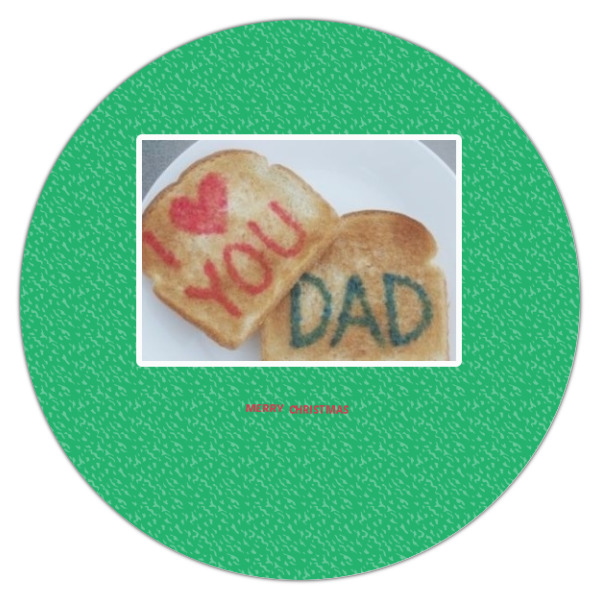 Custom Design - Icing Circle - Large - Single