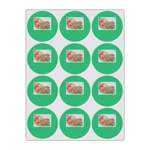 Custom Design - Icing Circle - Small - Set of 12