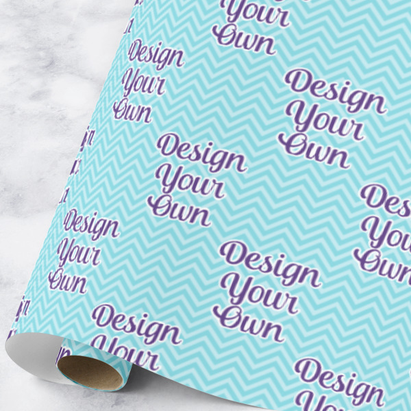 Custom Design Your Own Wrapping Paper Roll - Large - Satin
