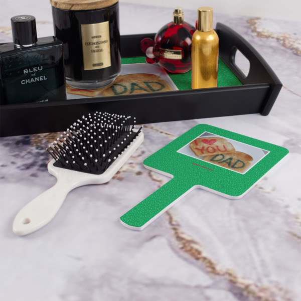 Custom Design - Hand Mirror - With Hair Brush