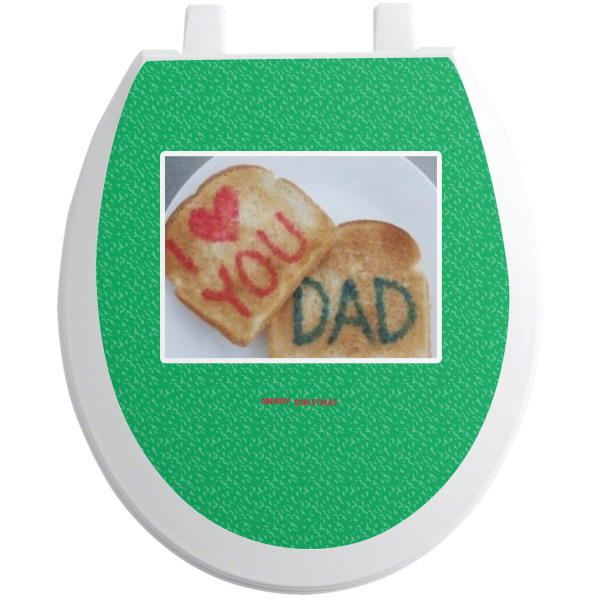 Custom Design Your Own Toilet Seat Decal