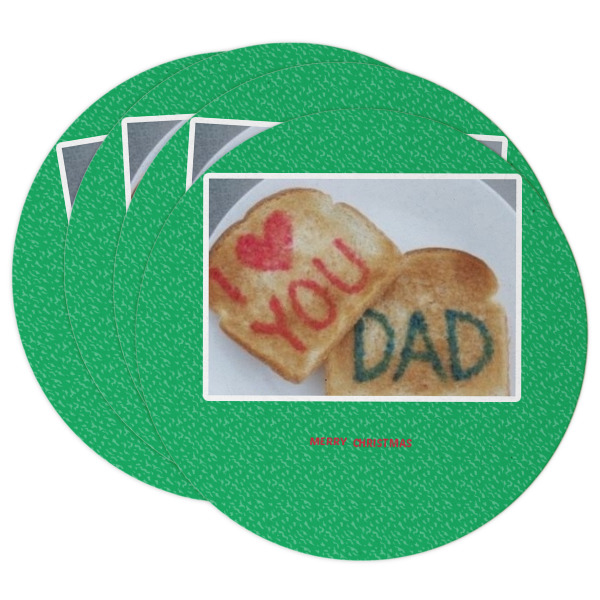 Custom Design Your Own Round Paper Coasters