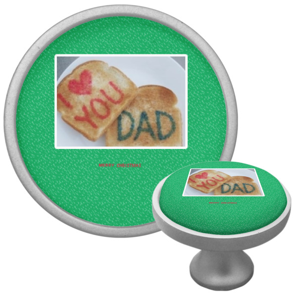 Custom Design - Cabinet Knob - Nickel - Multi Angle