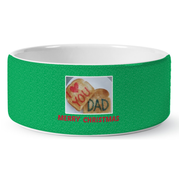 Custom Design Your Own Ceramic Dog Bowl