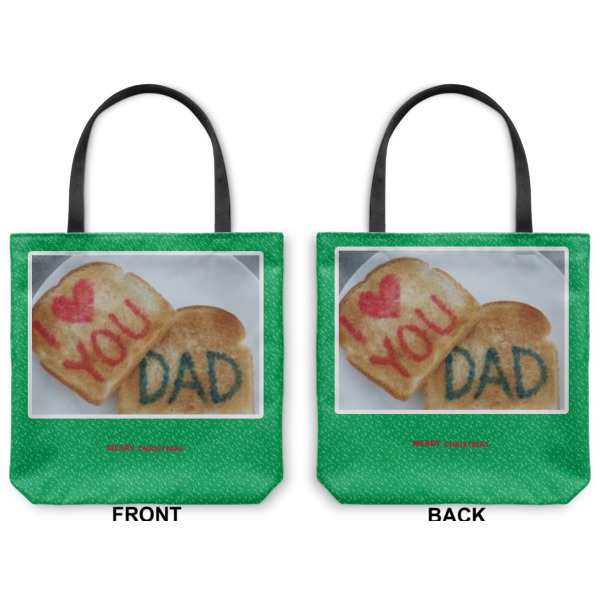 Custom Design - Canvas Tote - Front and Back