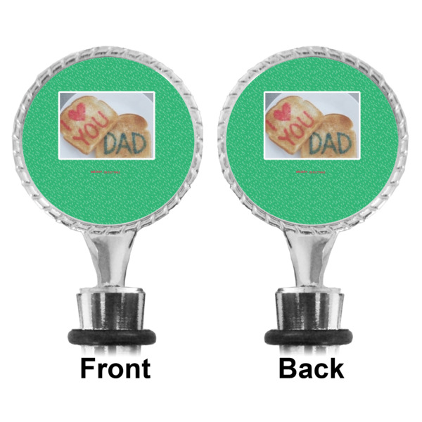 Custom Design - Bottle Stopper - Front and Back