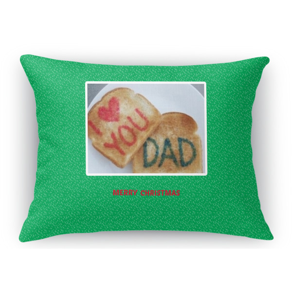 Custom Design Your Own Rectangular Throw Pillow Case
