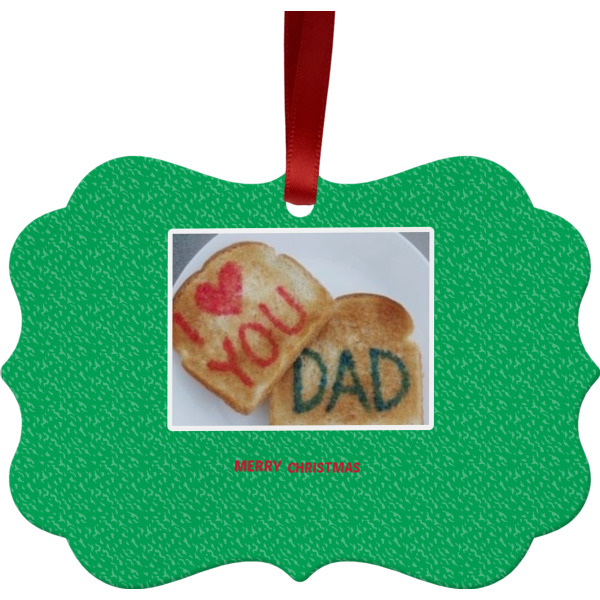 Custom Design - Christmas Ornament (Front View)