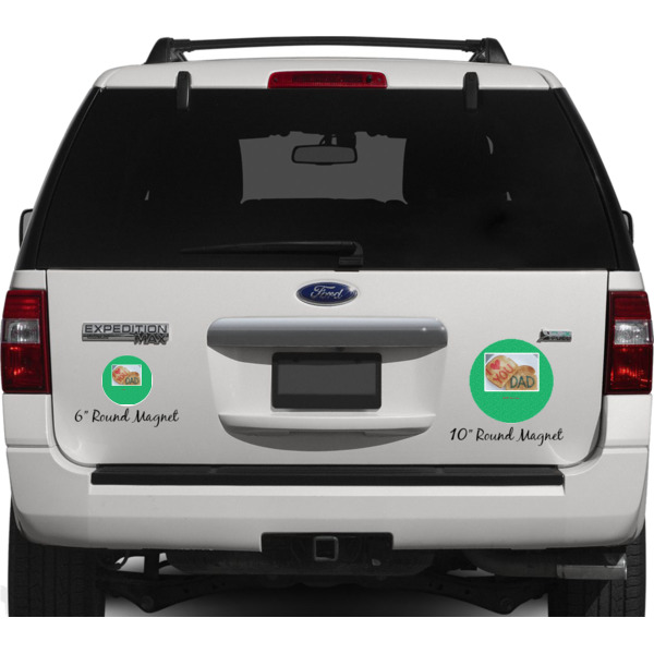 Custom Design - Personalized Car Magnets on Ford Explorer