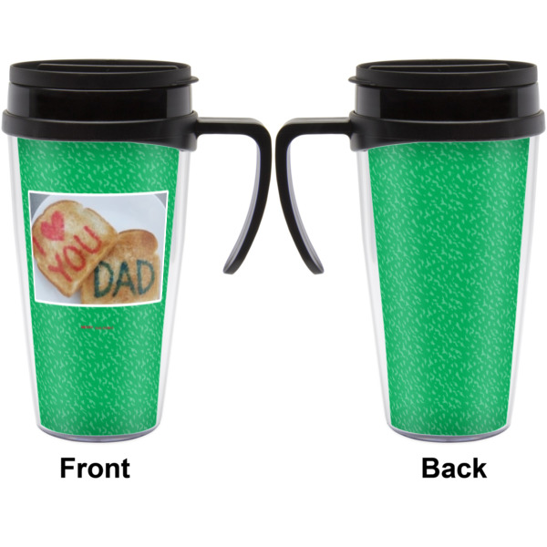 Custom Design - Travel Mug with Black Handle - Approval