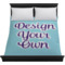 Custom Design - Duvet Cover - Queen - On Bed - No Prop