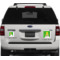 Custom Design - Personalized Square Car Magnets on Ford Explorer