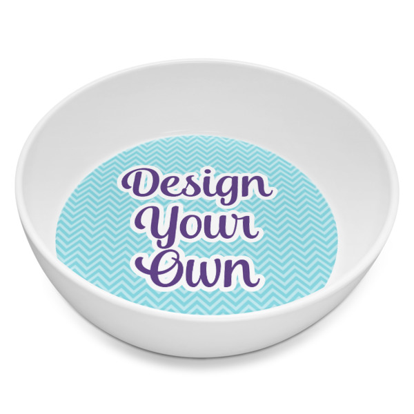 Custom Design Your Own Melamine Bowl - 8 oz
