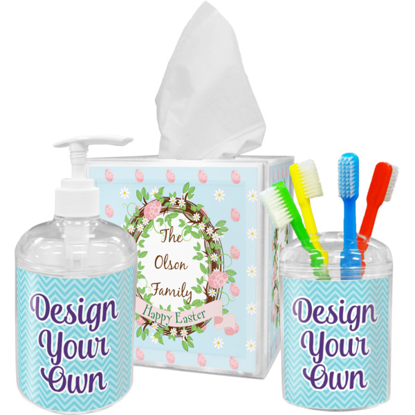 Custom Design Your Own Acrylic Bathroom Accessories Set
