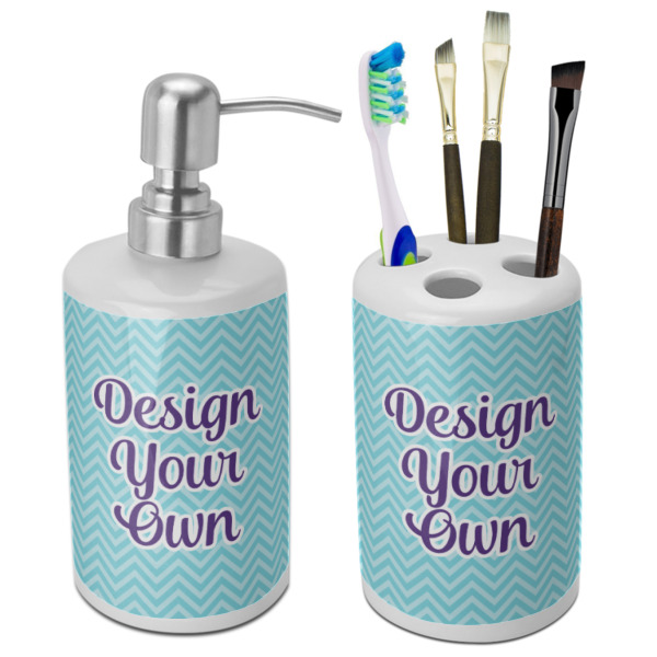 Custom Design Your Own Ceramic Bathroom Accessories Set