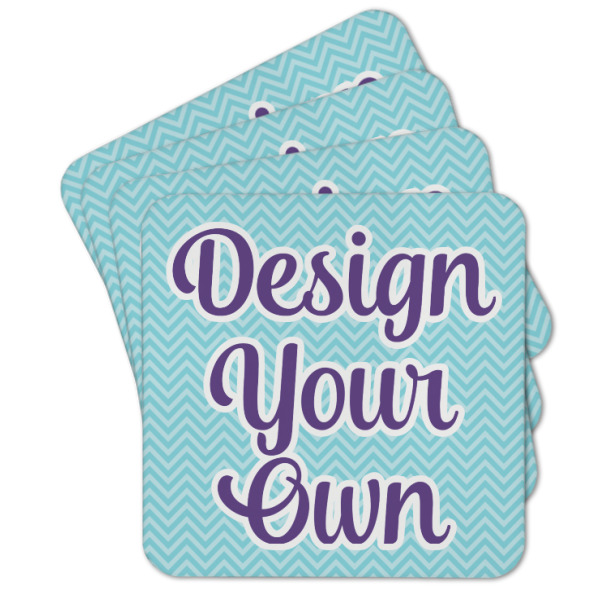 Custom Design Your Own Cork Coaster - Set of 4