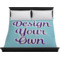 Custom Design - Duvet Cover - King - On Bed - No Prop