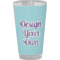 Custom Design - Pint Glass - Full Color - Front View