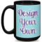 Custom Design - Coffee Mug - 15 oz - Black Full