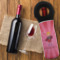 Custom Design - Wine Tote Bag - On Table