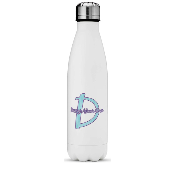 Custom Design Your Own Water Bottle - 17 oz - Stainless Steel - Full Color Printing