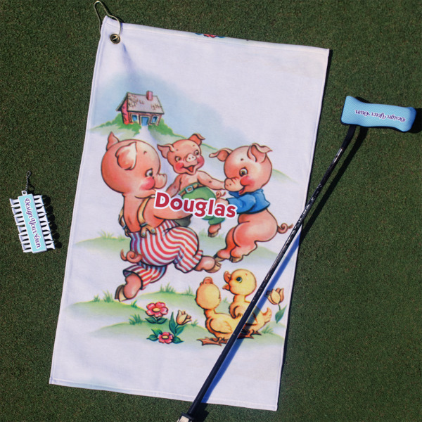 Custom Design Your Own Golf Towel Gift Set