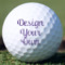 Custom Design - Golf Ball - Non-Branded - Front