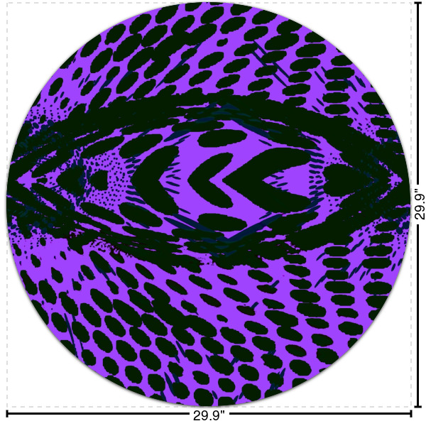 Custom Design Your Own Round Decal - XLarge